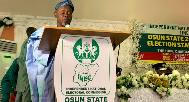 Osun Election: INEC Relocates Polling Units From Palaces, Controversial Points
