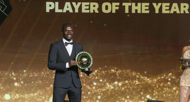 Sadio Mane Wins African Men's Player of the Year Award