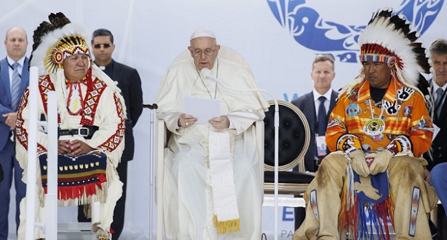 Pope Apologizes For ‘Evil’ Of Indigenous Abuse In Canada