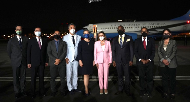 Nancy Pelosi arrives Taiwan despite China's warnings and disapproval