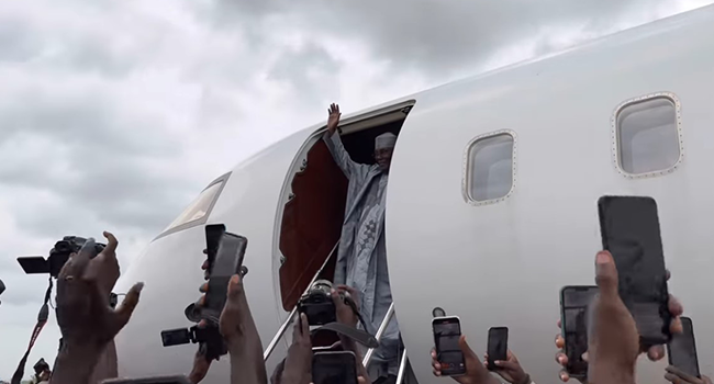 Mr Atiku Abubakar visited Yola, Adamawa on August 15, 2022.