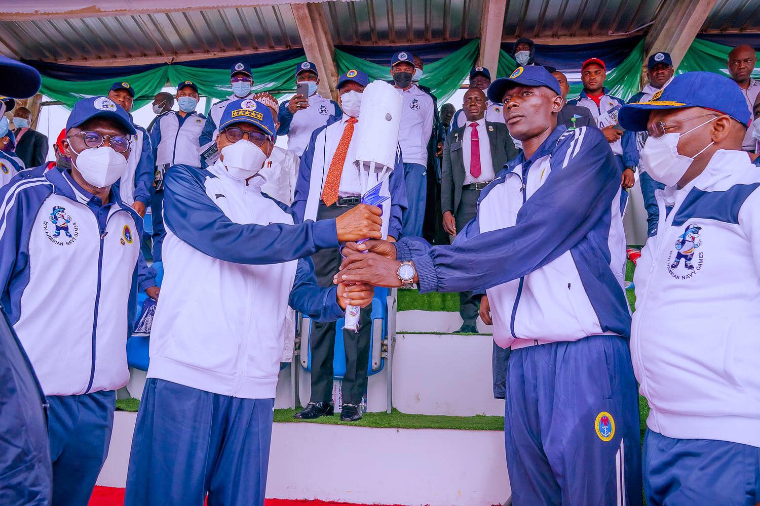 Buhari Commissions New Naval Sports Complex In Lagos (PHOTOS) 75 305960503 622703015883923 663739954036912630 n 1