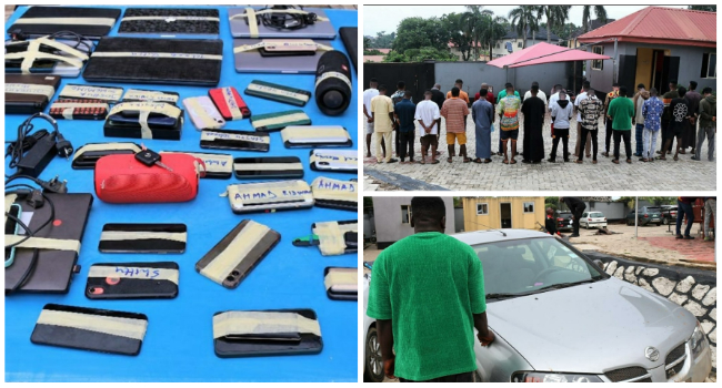 EFCC Arrests Two Siblings, 24 Others For Internet Fraud In Ibadan –  Channels Television