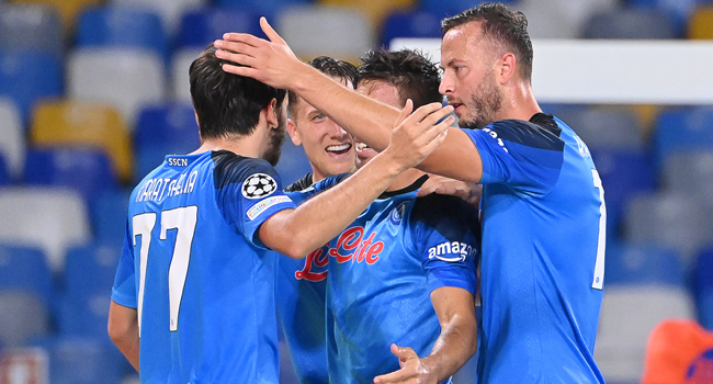 Ruthless Napoli Blow Away Troubled Liverpool In Champions League