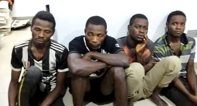 Police Arrest Four Robbery Suspects Terrorising Plateau Communities