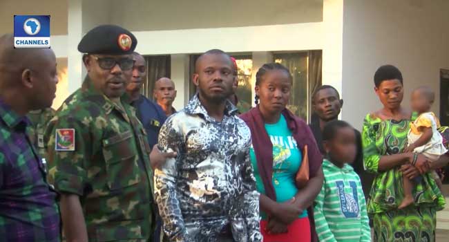 Army Arrests Notorious Child Trafficker, Rescues Pregnant Woman In Imo