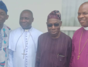 CAN President, Most Reverend Daniel Okoh met with former President Olusegun Obasanjo in Abeokuta on September 28, 2022.