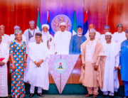 President Muhammadu Buhari met with members of the National Peace Committee in Abuja on September 29, 2022.
