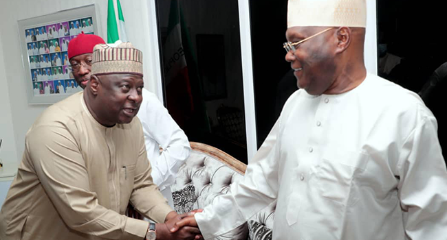 Atiku Abubakar met with PDP Governorship Candidates in Abuja on September 3, 2022.