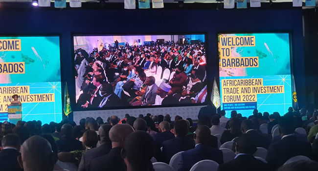 The first ever Africa-Caribbean Trade and Investment Forum kicked off in Bridgetown, Barbados on September 1, 2022.