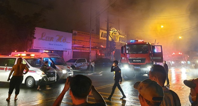 23 Dead, 11 Injured In Vietnam Karaoke Bar Fire – Channels Television