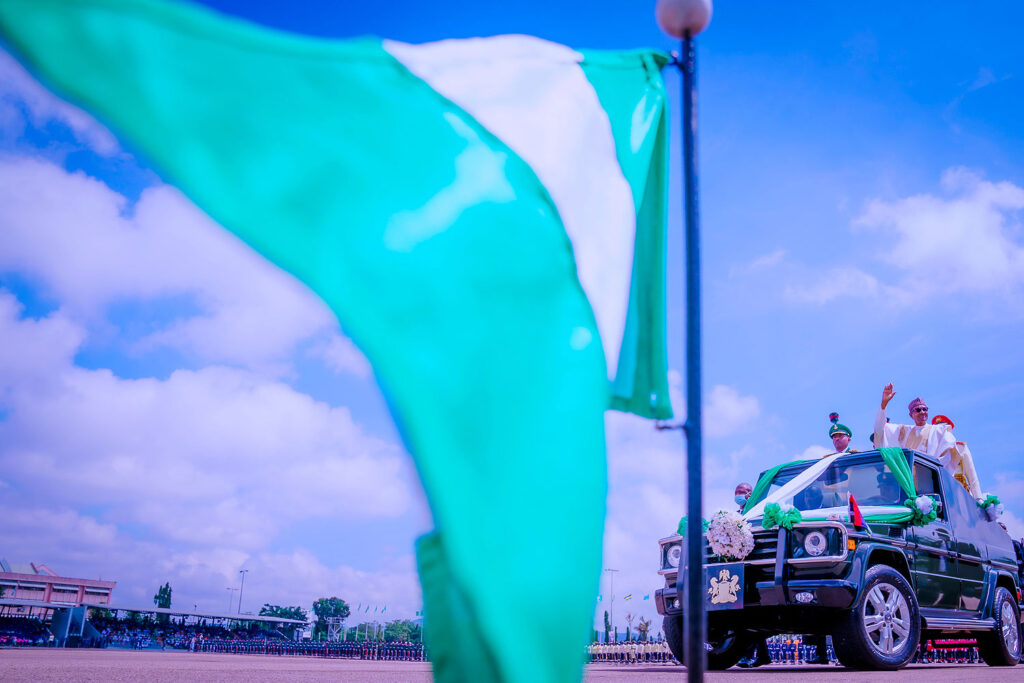 Independence anniversary celebrations at Eagle Square. Bayo Omoboriowo/State House