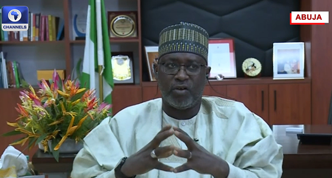 The Minister of Water Resources, Suleiman Adamu, appeared on Channels Television's Politics Today on October 20, 2022.
