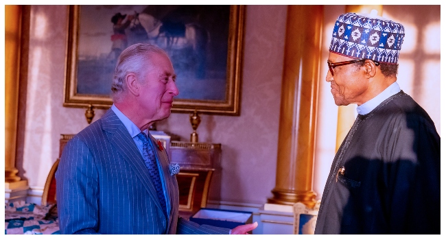 UPDATED: President Buhari Meets King Charles III