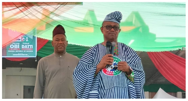 Peter Obi Vows To Restore Peace In Benue For Food Security – Channels  Television