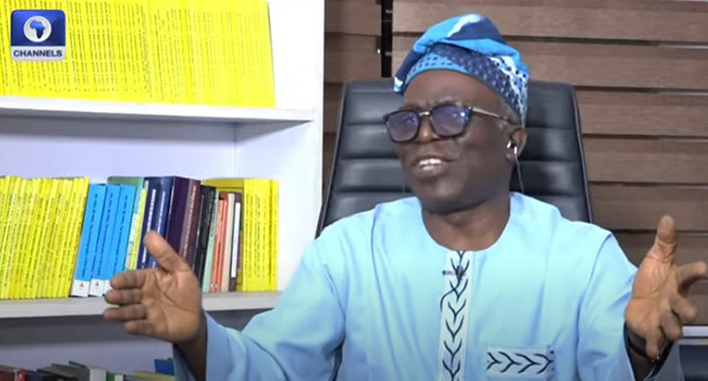 Counsel to ASUU, Mr Femi Falana, appeared on Channels Television on November 8, 2022.