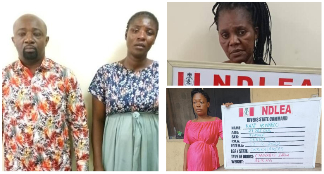 Grandma, Pregnant Woman, Others In NDLEA's Net Over 5,527.15kg Meth, Skunk  – Channels Television