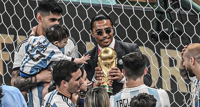 FIFA Probes Celebrity Chef Salt Bae Over Undue Access At World Cup Final