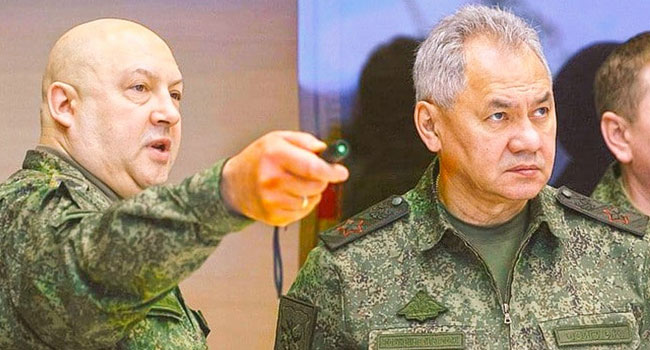 Russian Defence Minister Inspects Troops Involved In Ukraine Offensive