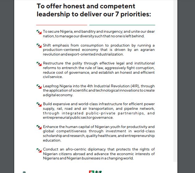 Peter Obi releases campaign manifesto for 2023 1 labour party manifesto 2023