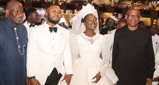 PHOTOS: Jonathan, Peter Obi, Others Grace Pastor Enenche Daughter’s Wedding 