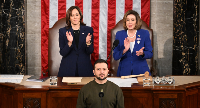 Ukraine’s Zelensky Gives Historic Address To US Congress