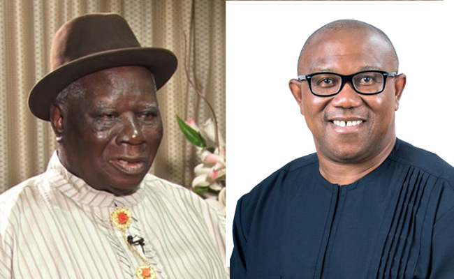 Edwin Clark has shown his backing for the Labour party presidential candidate, Peter Obi