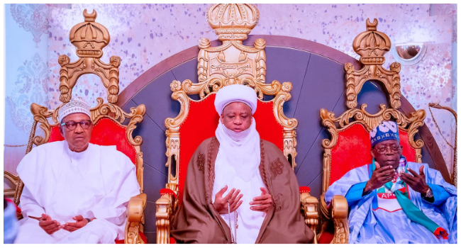 Buhari, Tinubu To Sultan: We Want To Win The Elections