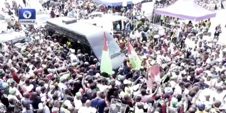 VIDEO: Peter Obi, Labour Party’s Presidential Campaign Rally In Lagos