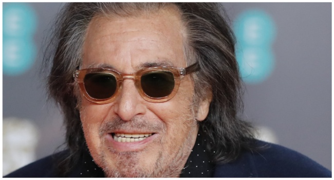 US actor and filmmaker Al Pacino poses on the red carpet upon arrival at the BAFTA British Academy Film Awards at the Royal Albert Hall in London on February 2, 2020. (Photo by Tolga AKMEN / AFP)