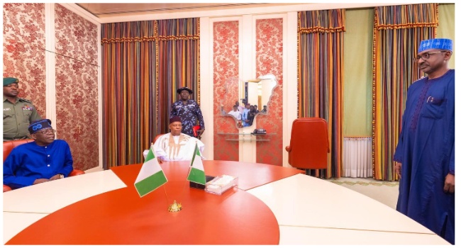 PHOTOS: Tinubu’s First Day In Office