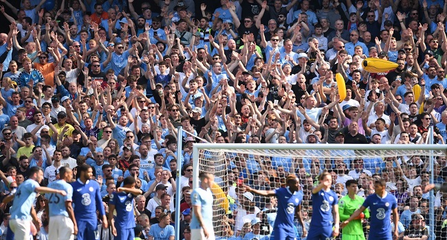 Manchester City celebrate Premier League title with 1-0 win over Chelsea