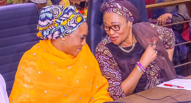 Nana Shettima and Remi Tinubu. 