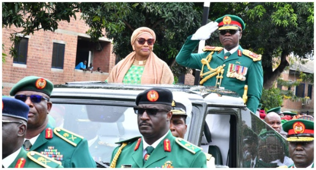 PHOTOS: Army Honours Gen Yahaya In Grand Style As He Bows Out Of Active Service