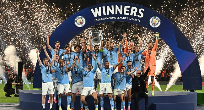 Champions League final 2023: Man City complete historic treble