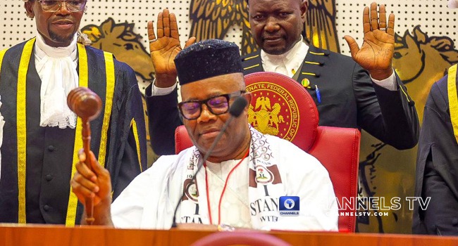 Akpabio Defeats Yari, Elected Senate President – Channels ...