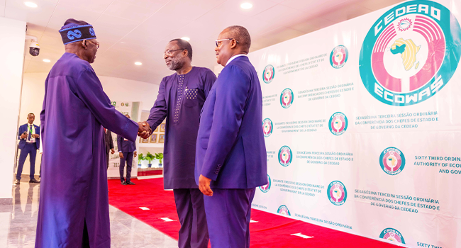 Just In: ECOWAS leaders Arrive Abuja for emergency meeting Over Niger Coup