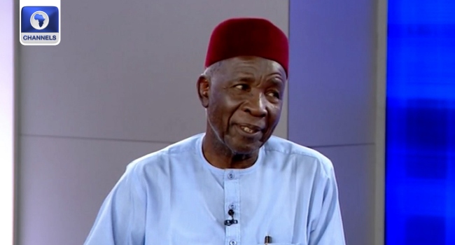 A photo of the NNPP chieftain, Alhaji Buba Galadima