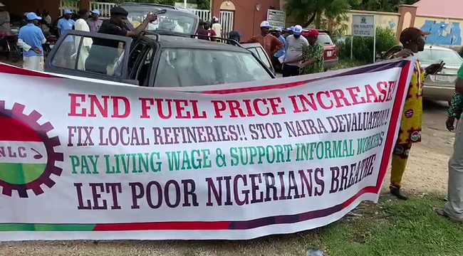 NLC Protest Kano