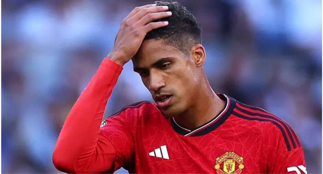 Varane To Leave Man Utd At End Of season