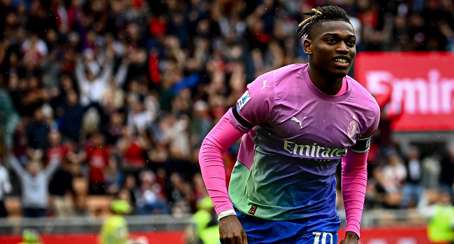 Leao Fires Milan Past Verona And Level With Leaders Inter – Channels  Television