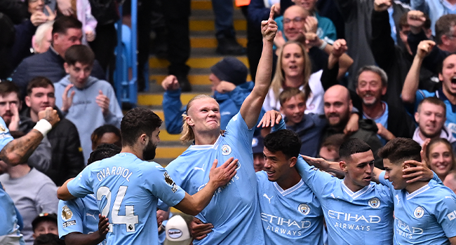 Manchester City reports record £712mn Premier League revenue