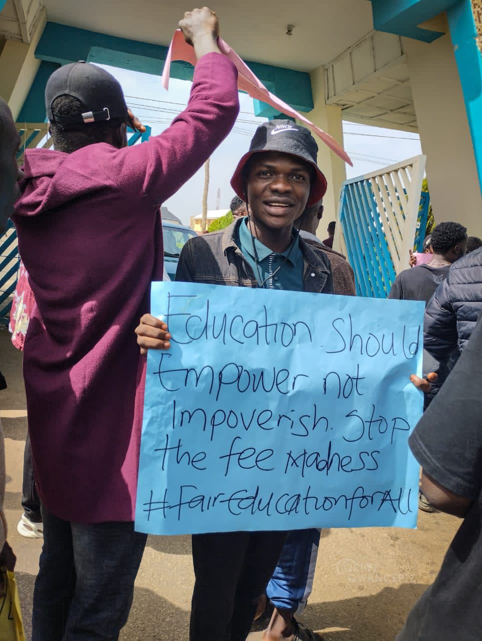 UNIJOS-protest UNIJOS-protest