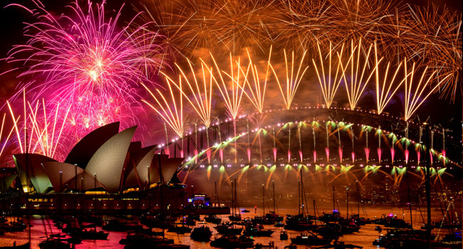 China, New Zealand, Australia celebrate 2024 with fireworks