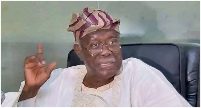 Photo of PDP chieftain Bode George