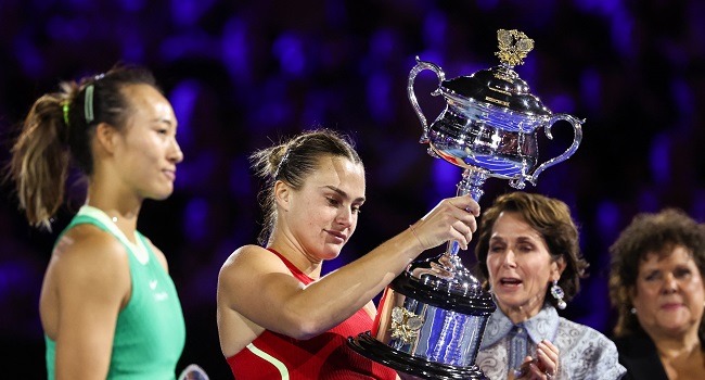 Dominant Sabalenka Crushes Zheng To Defend Australian Open Title
