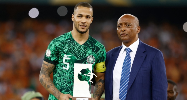 AFCON 2023: Troost Ekong Named Man Of The Competition • Channels Television
