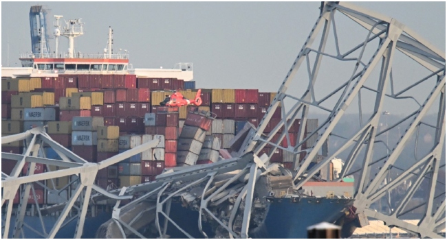 Major Baltimore Bridge Collapses After Ship Collision