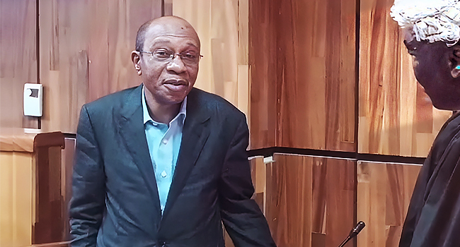 Emefiele: Witness Says CBN Officials Demanded $600,000 Bribe To Process Payment Of Executed Contract