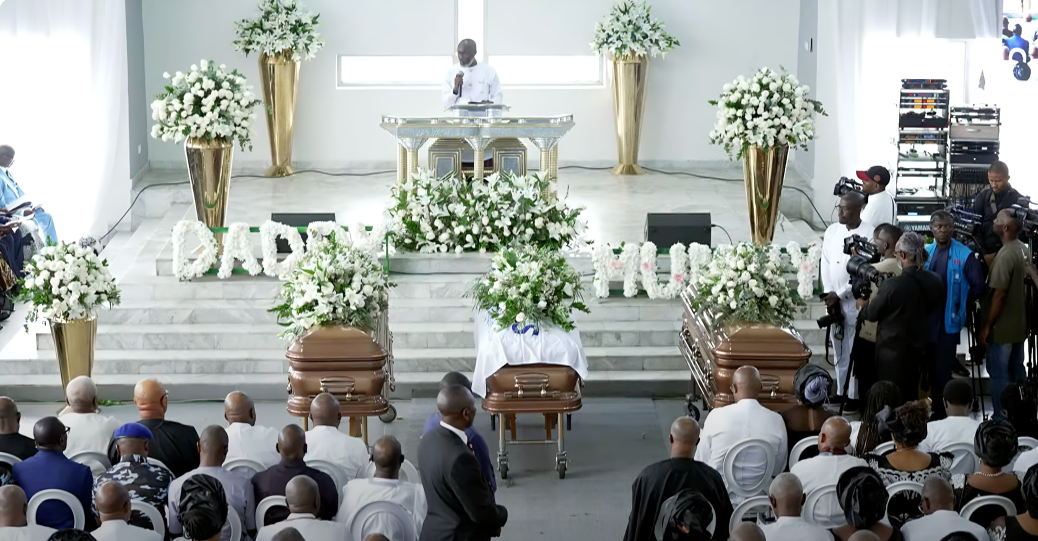 Herbert Wigwe, Wife, Son Laid To Rest After Week-Long Funeral Rites